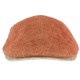 Casquette orange cuivre en lin Belvedere Gottmann CASQUETTES Gottmann