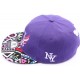 Casquette Snapback NY Violette ANCIENNES COLLECTIONS divers