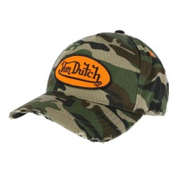 Casquette baseball camouflage Von Dutch CASQUETTES VON DUTCH