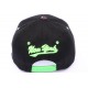 Snapback NY Noire et Verte ANCIENNES COLLECTIONS divers