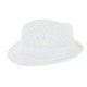 Chapeau mottled Grant Blanc ANCIENNES COLLECTIONS divers