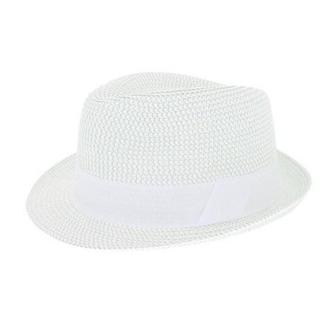 Chapeau mottled Grant Blanc ANCIENNES COLLECTIONS divers