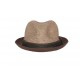 Chapeau de paille Venice Café et bord marron ANCIENNES COLLECTIONS divers