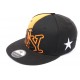 Snapback NY noir et orange ANCIENNES COLLECTIONS divers