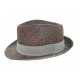 Chapeau de paille Jagger marron ANCIENNES COLLECTIONS divers