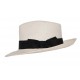 Chapeau panama Prestwick ecru ANCIENNES COLLECTIONS divers