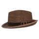 Chapeau de paille Skokie marron ANCIENNES COLLECTIONS divers