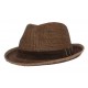 Chapeau de paille Skokie marron ANCIENNES COLLECTIONS divers