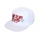 Casquette NY fitted blanche et rouge ANCIENNES COLLECTIONS divers