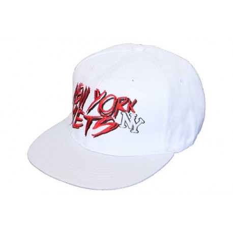 Casquette NY fitted blanche et rouge ANCIENNES COLLECTIONS divers