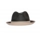 Chapeau de paille Florence Marron et blanc ANCIENNES COLLECTIONS divers