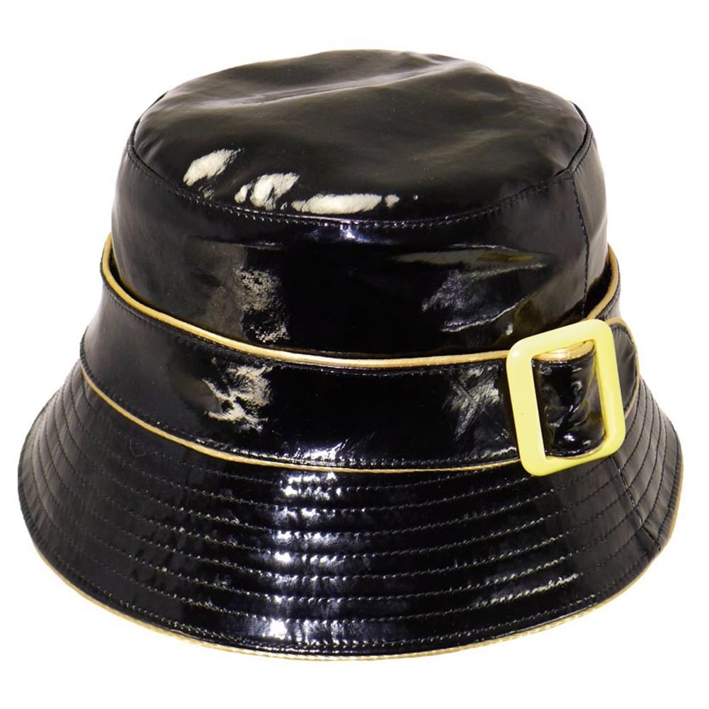 Chapeau pluie femme lin noir - MODISSIMA - ple38