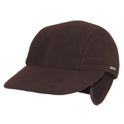 Casquette Herman Baseball Chasse avec rabat Marron ANCIENNES COLLECTIONS divers