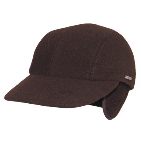 Casquette Herman Baseball Chasse avec rabat Marron ANCIENNES COLLECTIONS divers