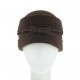 Chapeau Toque Marron Toumel Marque Céline Robert ANCIENNES COLLECTIONS divers