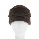 Chapeau Toque Marron Toumel Marque Céline Robert ANCIENNES COLLECTIONS divers