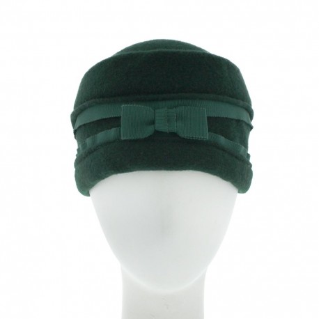 Toque Femme Verte Toumel sélection Céline Robert ANCIENNES COLLECTIONS divers