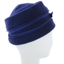 Chapeau Toque Bleu Toumel Collection Céline Robert ANCIENNES COLLECTIONS divers