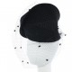 Chapeau Bibi Ayalik Noir Création Céline Robert ANCIENNES COLLECTIONS divers