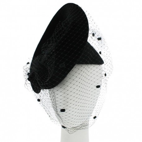 Chapeau Bibi Ayalik Noir Création Céline Robert ANCIENNES COLLECTIONS divers