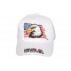 Casquette Aigle drapeau USA Blanche ANCIENNES COLLECTIONS divers