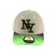 Casquette baseball Enfant gris vert Tag 7 à 12 ans ANCIENNES COLLECTIONS divers