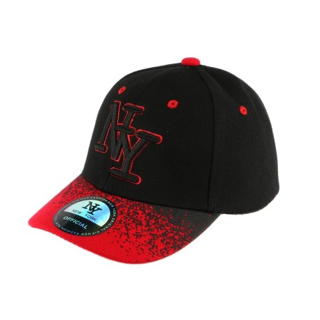 Casquette baseball Enfant Rouge et noire Tag 7 à 12 ans ANCIENNES COLLECTIONS divers