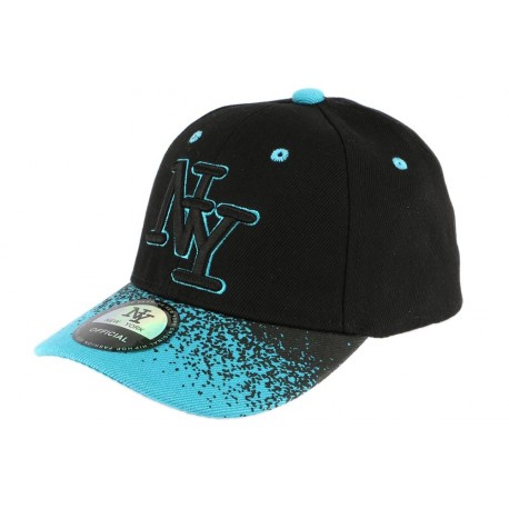 Casquette baseball Enfant Bleue et noire Tag 7 à 12 ans ANCIENNES COLLECTIONS divers