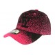 Casquette baseball rose et noire Wave ANCIENNES COLLECTIONS divers