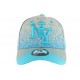 Casquette baseball bleu et grise Wave ANCIENNES COLLECTIONS divers