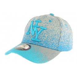 Casquette baseball enfant bleu Wave 7 a 12 ans ANCIENNES COLLECTIONS divers