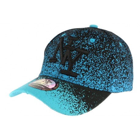 Casquette baseball enfant bleu et noir Wave 7 a 12 ans ANCIENNES COLLECTIONS divers