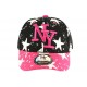 casquette baseball enfant rose et noir Etoile 7 a 12 ans ANCIENNES COLLECTIONS divers