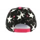 casquette baseball enfant rose et noir Etoile 7 a 12 ans ANCIENNES COLLECTIONS divers