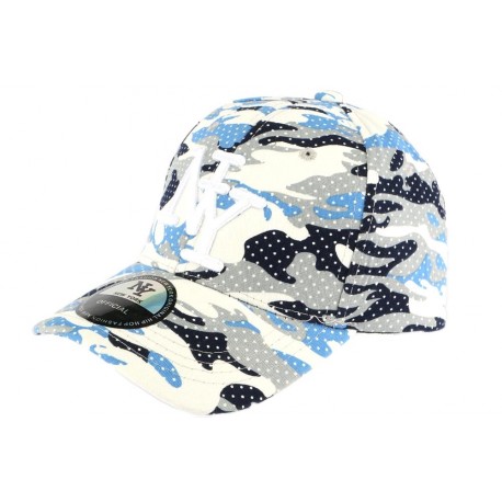 Casquette baseball enfant camouflage bleu Kolt 7 a 12 ans ANCIENNES COLLECTIONS divers