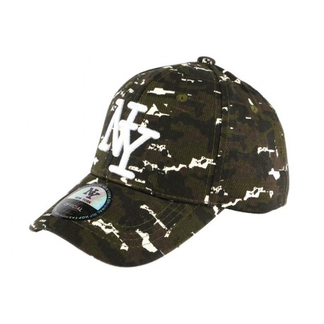 Casquette baseball enfant armee kaki Kaly 7 à 12 ans ANCIENNES COLLECTIONS divers