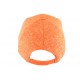 Casquette baseball Orange Façon Sweat Luis ANCIENNES COLLECTIONS divers