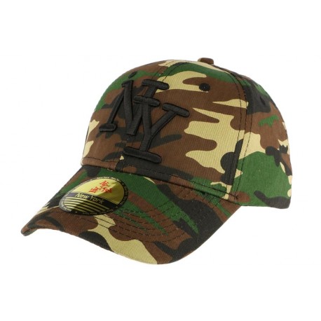 Casquette Baseball Marron Camouflage Minsk ANCIENNES COLLECTIONS divers