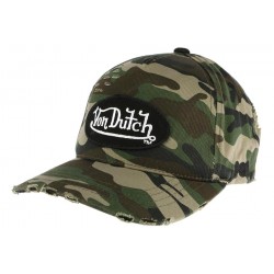 Casquette Von Dutch Camouflage Armee CASQUETTES VON DUTCH