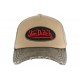 Casquette Von Dutch grise et marron Lars ANCIENNES COLLECTIONS divers