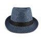 Chapeau Paille Enfant Bleu Mylko 6 a 11 ans Chapeau Enfant Nyls Création