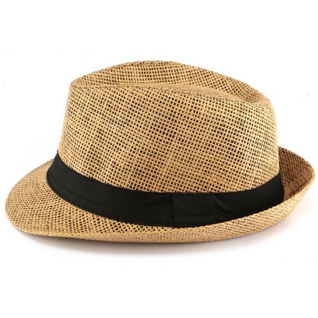 Chapeau Paille Enfant Marron Mylko 6 a 11 ans Chapeau Enfant Nyls Création