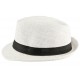 Chapeau Paille Enfant Blanc Mylko 6 a 11 ans Chapeau Enfant Nyls Création