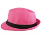 Chapeau Paille Enfant Rose Fuchsia Mylko 6 a 11 ans Chapeau Enfant Nyls Création