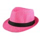 Chapeau Paille Enfant Rose Fuchsia Mylko 6 a 11 ans Chapeau Enfant Nyls Création