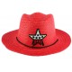 Chapeau enfant rouge Wayne 5 a 10 ans Chapeau Enfant Nyls Création