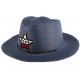 Chapeau enfant Bleu Wayne 5 a 10 ans Chapeau Enfant Nyls Création