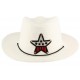 Chapeau enfant Blanc Wayne 5 a 10 ans Chapeau Enfant Nyls Création