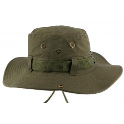 Chapeau Bob safari Vert Azzy Bob Safari Nyls Création