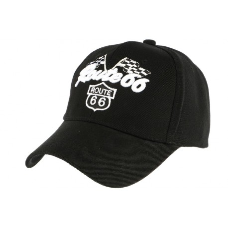 Casquette Route 66 Blanche et Noire ANCIENNES COLLECTIONS divers